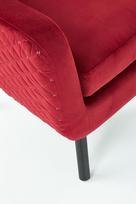 raudonas fotelis - Halmar Armchair Marvel Dark Red - 9 nuotrauka