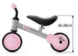 vaikisko dviratukai - Vaikiškas dviratis KinderKraft Cutie Pink - 4 nuotrauka