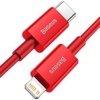 baseus 20w lightning - Baseus CATLYS-C09 Superior 20W USB-C to Lightning Red - 4 nuotrauka