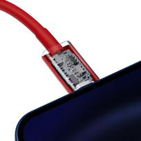 baseus 20w lightning - Baseus CATLYS-C09 Superior 20W USB-C to Lightning Red - 6 nuotrauka