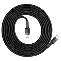 type 2 kabels - Baseus "Cafule USB-C -> USB-C Charging Cable 60W" - 3 nuotrauka