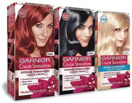 garnier plauku dazai - Garnier Color Sensation Intense Permanent Colour Cream ilgalaikiai plaukų dažai - 3.16 Deep Amethyst - 2 nuotrauka