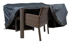 lauko baldai senukai - Lauko baldų uždangalas Home4you Furniture Cover 20778, pilka, 200 x 170 cm - 2 nuotrauka