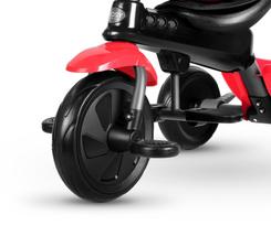 velosipedy - Qplay triratukas Cosy, Red - 3 nuotrauka
