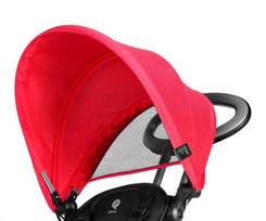 velosipedy - Qplay triratukas Cosy, Red - 6 nuotrauka