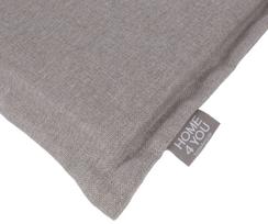 ermitazas lauko kedes - Kėdžių pagalvėlė Home4you Florida T0151999, pilka/smėlio, 420 mm x 380 mm - 2 nuotrauka