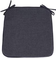 Kėdžių pagalvėlė Home4you Summer T0450942, tamsiai pilka, 390 mm x 390 mm