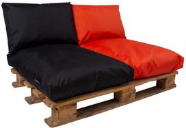 ermitazas lauko kedes - Kėdžių pagalvėlė Home4you MR.BIG P0044963, oranžinė, 600 mm x 400 mm - 2 nuotrauka