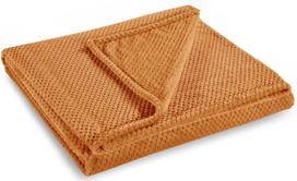 antklode 220 240 - Pledas DecoKing Henry, oranžinis, 220 cm x 240 cm - 3 nuotrauka