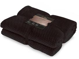 mikrofibra - Pledas DecoKing Henry, juodas, 240 cm x 220 cm - 2 nuotrauka