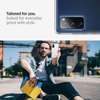 samsung galaxy s20 fe 5g - Dėklas Spigen Ultra Hybrid, Samsung Galaxy S20 FE, skaidri - 7 nuotrauka
