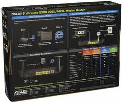 asus marsrutizatoriai - Asus DSL-N16 - 4 nuotrauka