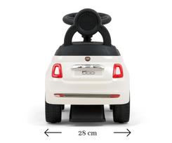 milli ride - Paspiriama mašinėlė Fiat 500, Blue - 4 nuotrauka
