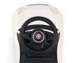 milli ride - Paspiriama mašinėlė Fiat 500, Blue - 6 nuotrauka