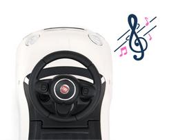 milli ride - Paspiriama mašinėlė Fiat 500, Blue - 7 nuotrauka
