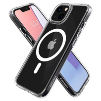 iphone mini 13 - Spigen "Ultra Hybrid Mag Silicone Case iPhone 13 Mini" Transparent - 2 nuotrauka