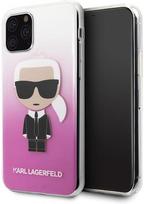 karl lagerfeld ikonik - Karl Lagerfeld Gradient Iconic Karl Back Case For Apple iPhone 11 Pro Pink - 1 nuotrauka