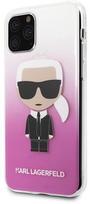 karl lagerfeld ikonik - Karl Lagerfeld Gradient Iconic Karl Back Case For Apple iPhone 11 Pro Pink - 2 nuotrauka