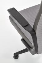 office chair - Halmar Arezzo Executive Office Chair Gray - 8 nuotrauka