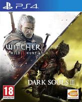witcher 3 ps4 - The Witcher 3: Wild Hunt + Dark Souls 3 PS4 - 1 nuotrauka