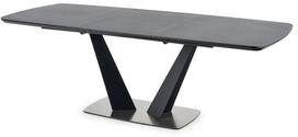 Valgomojo stalas Halmar Fangor, pilkas, 1600x900x760mm