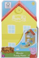 leliu baldai - Lėlių namelis Character Toys Peppa Pig Wooden Family Home - 5 nuotrauka