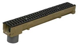 lietaus latakai - Drenažo latakas su Ø 110 mm vamzdžiu Stora Drain Self, 1 m - 1 nuotrauka