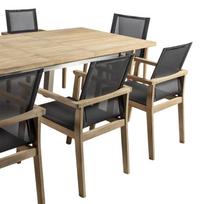 sodo kedes pigu - Home4you Nautica Garden Chair Teak - 3 nuotrauka