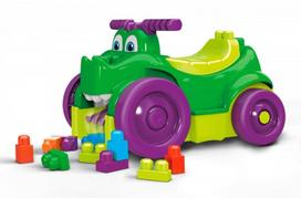 Paspiriama mašinėlė su kaladėlėmis Mega Bloks® Krokodilas, 25 d., GFG22
