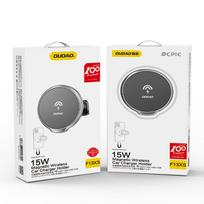 automobilinis ikroviklis magsafe - Dudao 15W Qi, 15 W, juoda - 5 nuotrauka