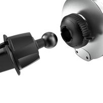 automobilinis ikroviklis magsafe - Dudao 15W Qi, 15 W, juoda - 7 nuotrauka