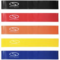 Apkrovos guma SMJ Mini Band Set, 600 mm x 50 mm x 0.35 mm, 5 vnt.