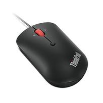 usb c mouse - Lenovo ThinkPad USB-C Wired Compact Mouse Raven black - 1 nuotrauka