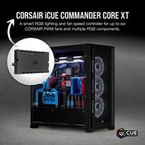 corsair fan - Corsair iCUE Commander Core XT Digital Fan Speed and RGB Lighting Controller - 6 nuotrauka