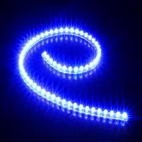 strip juosteles - LED juostelė su priklijuojamu tvirtinimu Lamptron FlexLight Standard 60 LEDs Blue - 3 nuotrauka