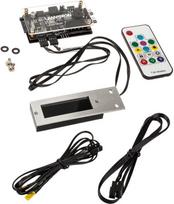 rgb controller - LED apšvietimo valdiklis Lamptron TC20 Fan Speed Displayer&RGB LED Controller Silver - 5 nuotrauka