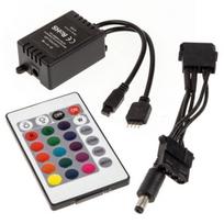 magnetines juosteles - LED juostelė su magnetiniu tvirtinimu Lamptron FlexLight Multi RGB LED Stripe 3m + IR Remote - 4 nuotrauka