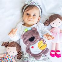 zaislai meskiukas - BabyOno migdukas meška, FLAT BEAR TODD. 447 - 5 nuotrauka