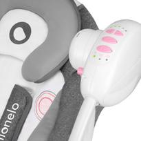 lionelo supynes - Lionelo gultukas - supynės "Ruben", Stone Grey Rose - 5 nuotrauka