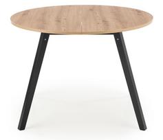 Halmar Ruben, juodas/ąžuolo, 1020 - 1420 mm x 1020 mm x 730 mm