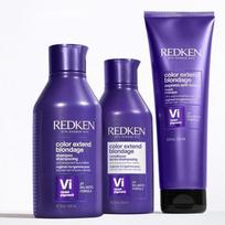 violetinis sampunas - Redken Color Extend Blondage Color Depositing Purple Shampoo 300ml - 6 nuotrauka