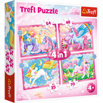 Dėlionė Trefl Unicorns and magic, 207 vnt.
