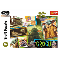 star wars grogu - Dėlionė Trefl Mandalorian 15411, 160 vnt. - 3 nuotrauka