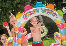 pripuciama aikstele intex - Pripučiama žaidimų aikštelė Intex Candy Zone, 295x191x130 cm - 4 nuotrauka