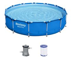 steel pro baseinas - Bestway "Steel Pro", 396x84 - 1 nuotrauka