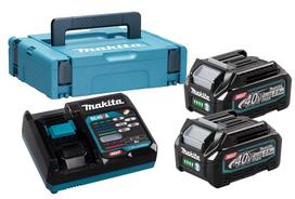 makita xgt ikroviklis - Akumuliatorių ir įkroviklio komplektas MAKITA 40V Max XGT 2x2,5Ah - 2 nuotrauka