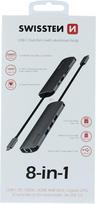 dock station - Swissten USB-C Hub 8in1 Dock Station - 4 nuotrauka