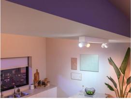 philips centris -  Philips Hue Centris 4 White & Color, lubinis, 6 W, GU10 - 5 nuotrauka