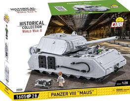 konstruktorius cobi - Konstruktorius Cobi Historical Collection Panzer VIII Maus, 1675 vnt. - 1 nuotrauka