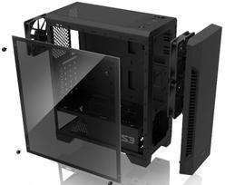 pc case atx mid tower case - Korpusas Zalman S3 TG, juoda - 4 nuotrauka